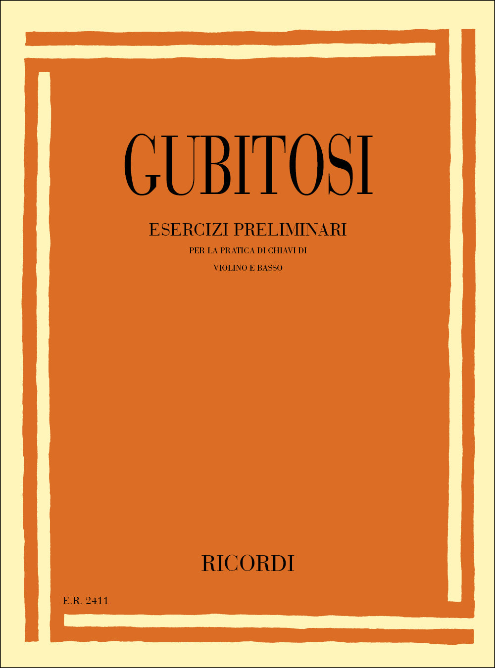 Emilia Gubitosi：Esercizi Preliminari