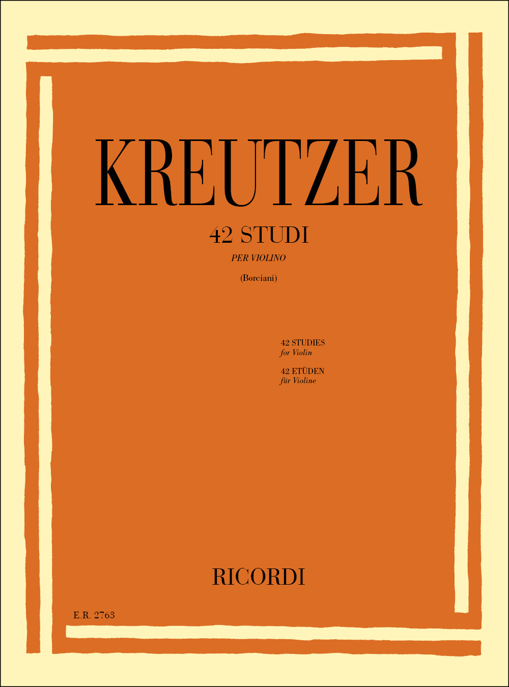 Rudolf Kreutzer：42 Studi