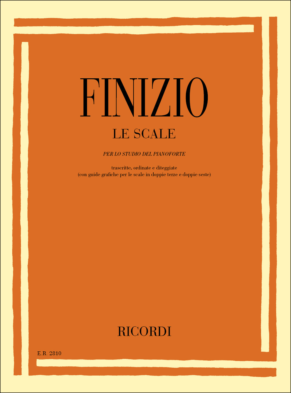 Luigi Finizio：Le Scale Per Lo Studio Del Pianoforte