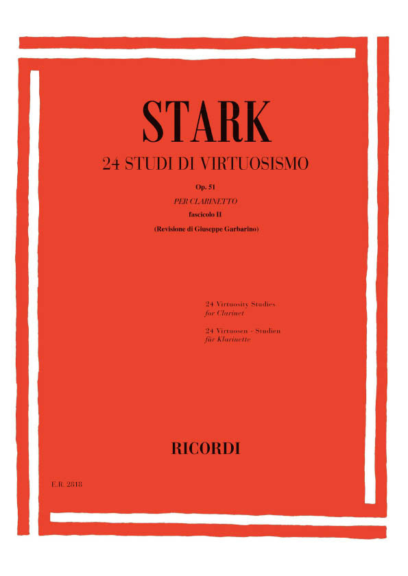 Robert Stark：24 Studi Di Virtuosismo Op. 51