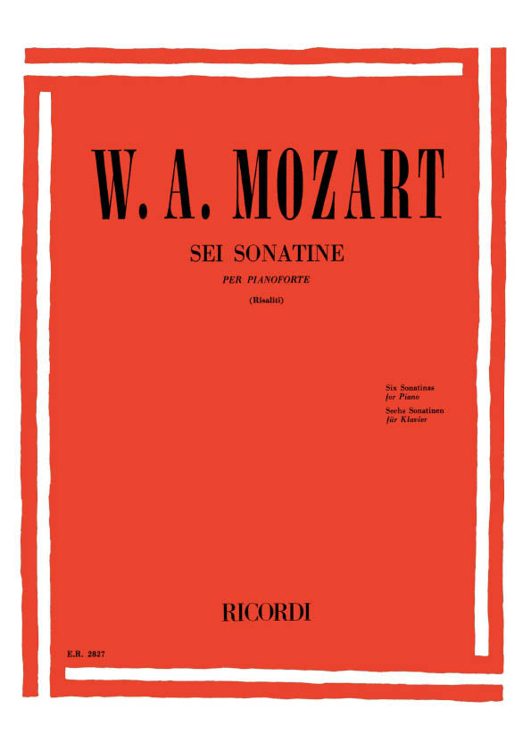 Wolfgang Amadeus Mozart：6 Sonatine