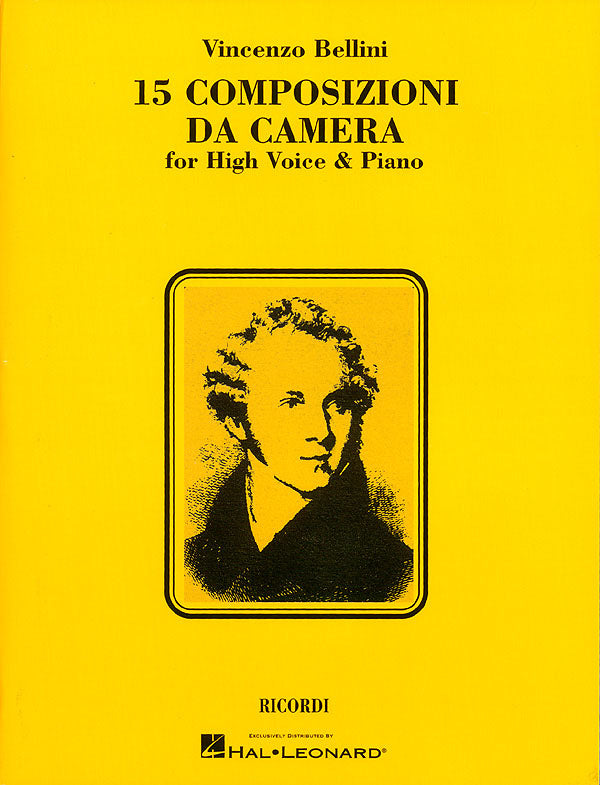 Vincenzo Bellini：15 Composizioni da Camera