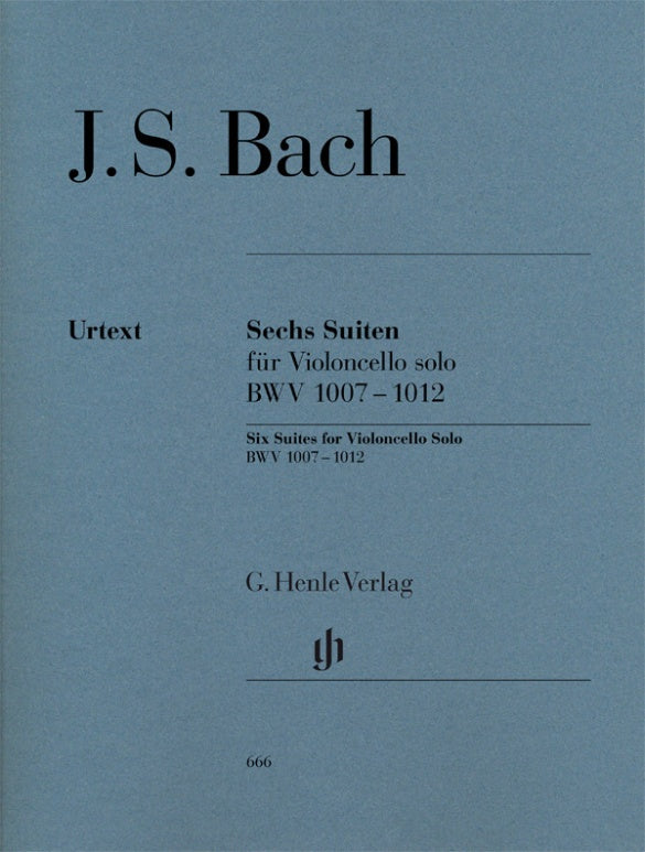 バッハ：無伴奏チェロ組曲 BWV 1007–1012