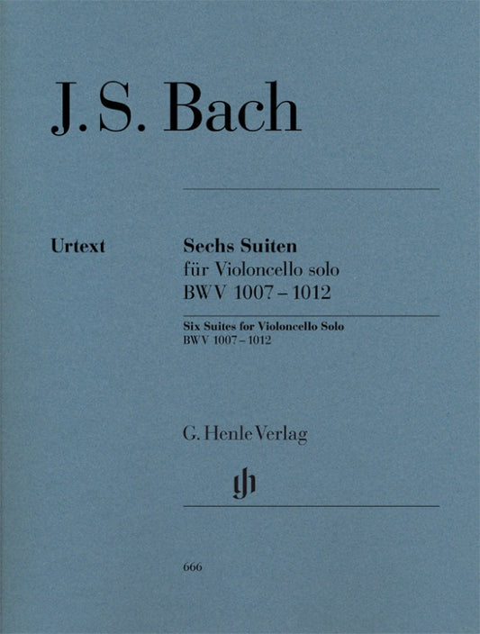 バッハ：無伴奏チェロ組曲 BWV 1007–1012