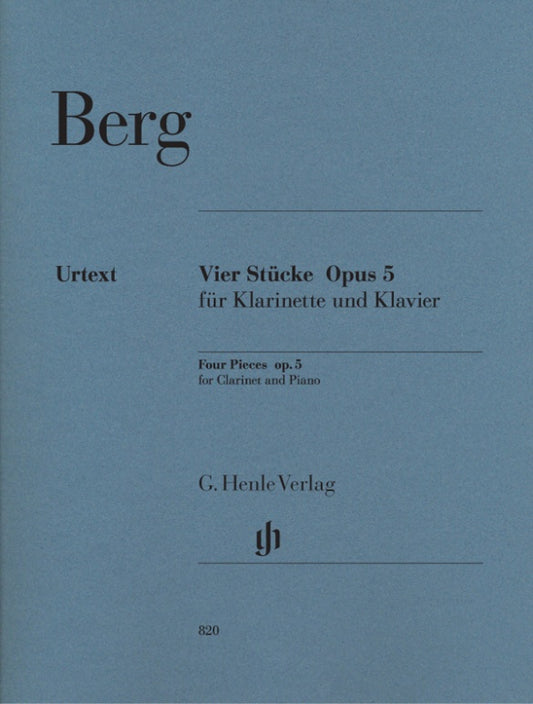 ベルク：4つの小品 Op.5