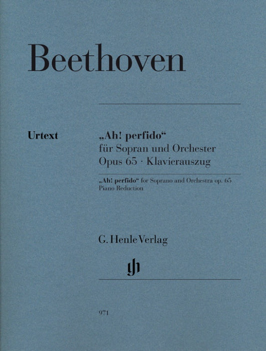 ベートーヴェン：《Ah! perfido》Op.65