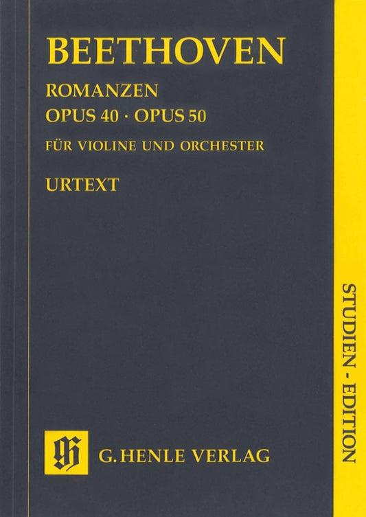 ベートーヴェン：ヴァイオリン・ロマンス ト長調 op.40／ヘ長調 op.50