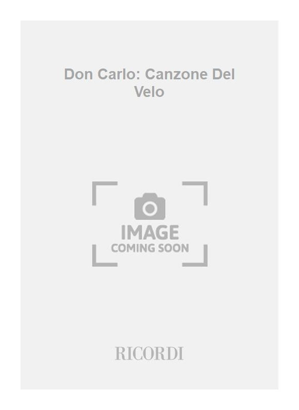 Giuseppe Verdi：Don Carlo: Canzone Del Velo
