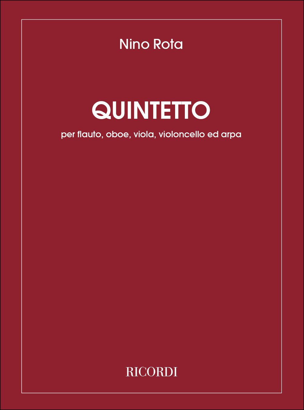 Nino Rota：Quintetto