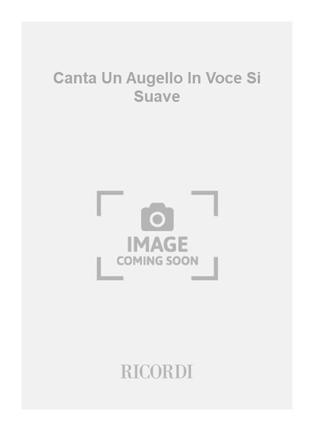 Giorgio Federico Ghedini：Canta Un Augello In Voce Si Suave