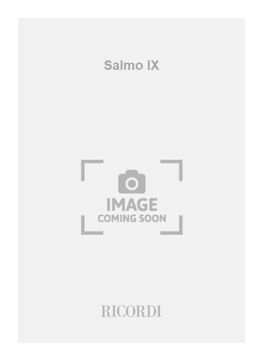 Goffredo Petrassi：Salmo IX