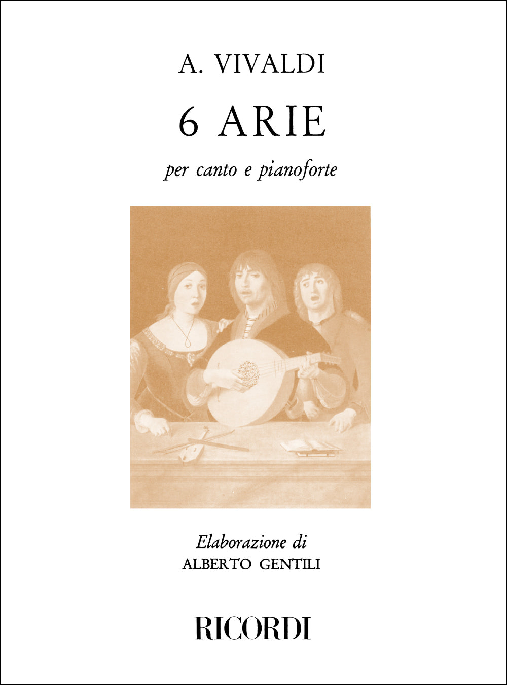 Antonio Vivaldi：6 Arie