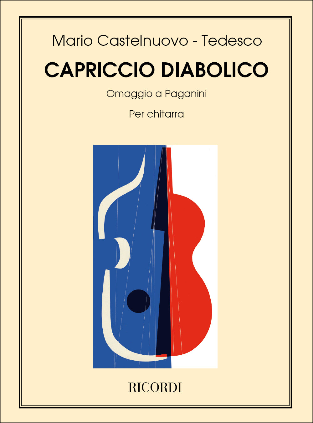 Mario Castelnuovo-Tedesco：Capriccio Diabolico (Omaggio A Paganini)