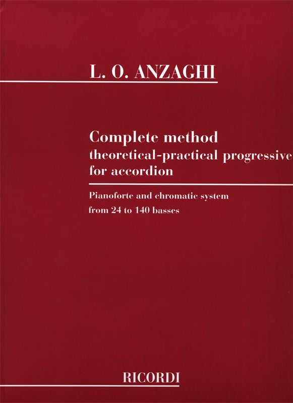 Luigi Oreste Anzaghi：Complete method theoretical-pratical progress