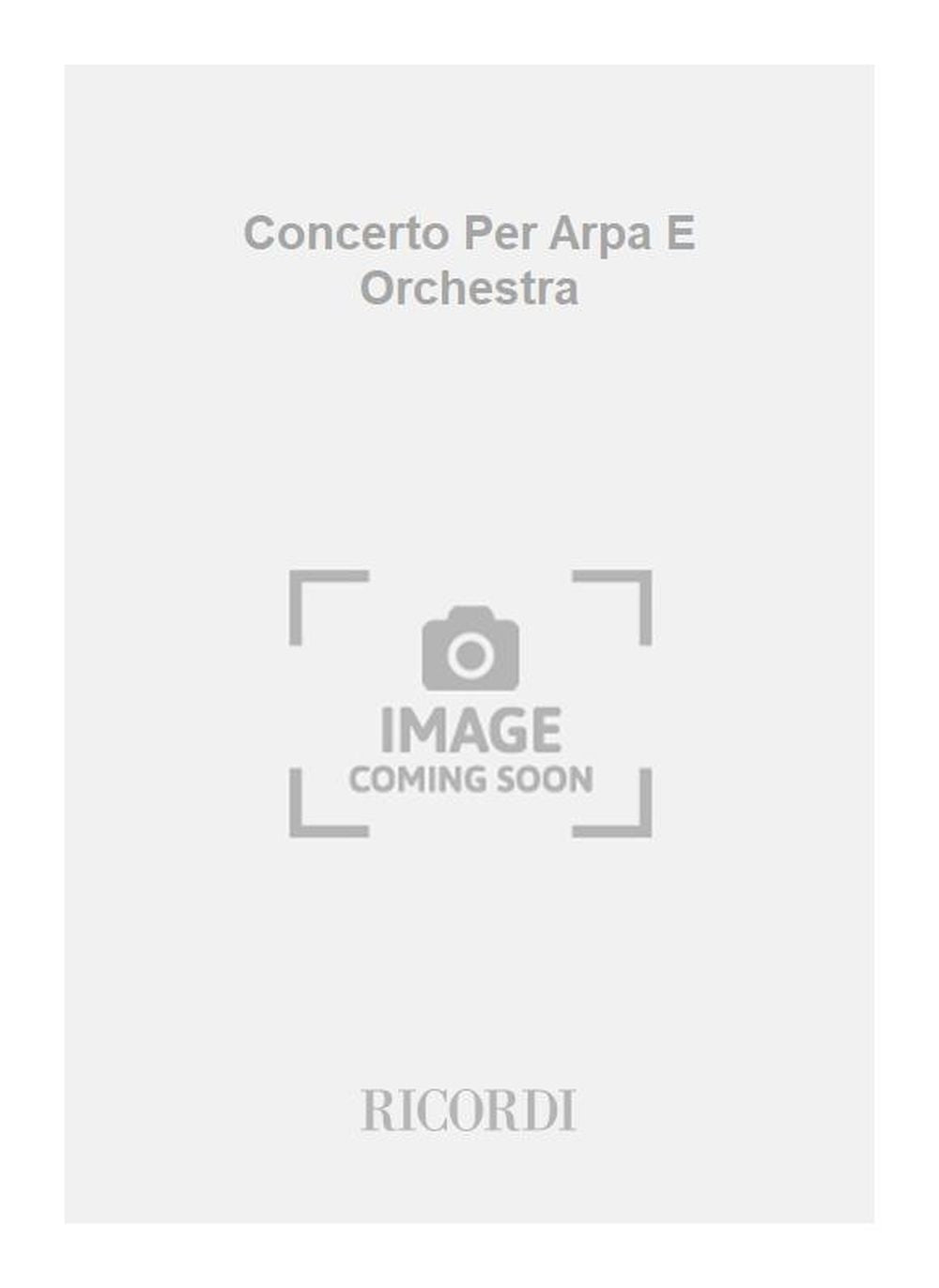 Mario Zafred：Concerto Per Arpa E Orchestra