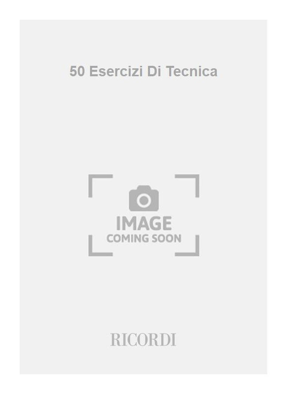 アンザーギ：50のテクニック練習曲：Per Chitarra