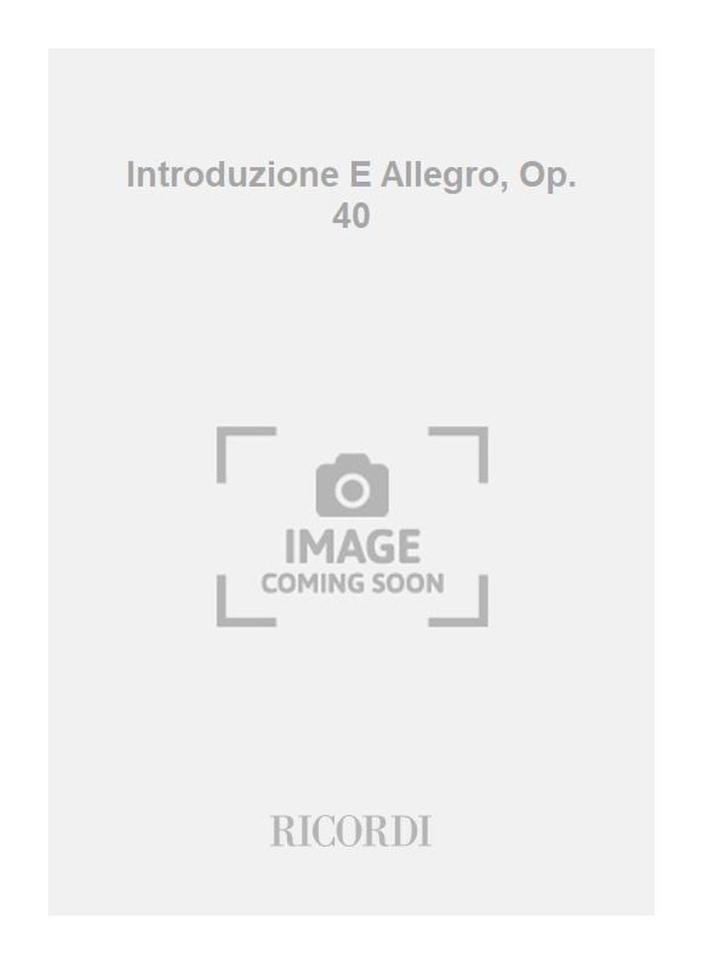 Luigi Cortese：Introduzione E Allegro, Op. 40