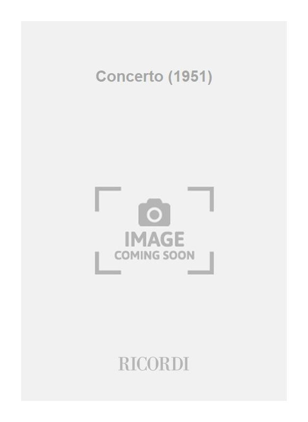 Mario Zafred：Concerto (1951)