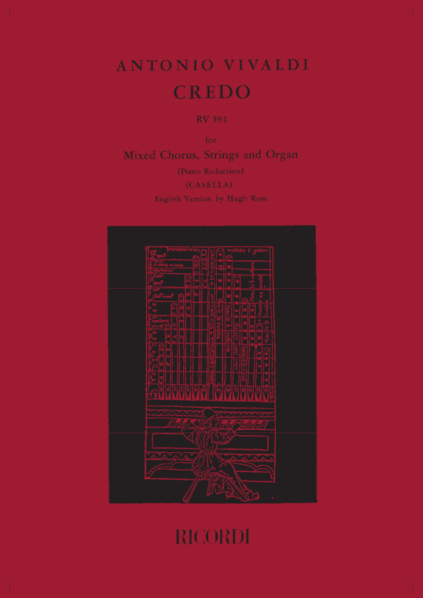 ヴィヴァルディ：クレド RV 591：ED. A. CASELLA