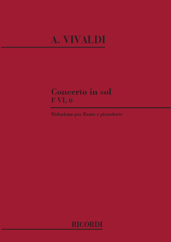 Antonio Vivaldi：Concerto In Sol Rv 438