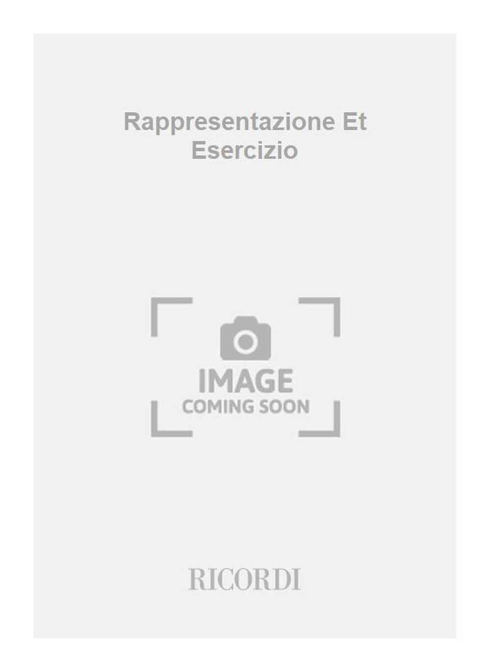 Domenico Guaccero：Rappresentazione Et Esercizio
