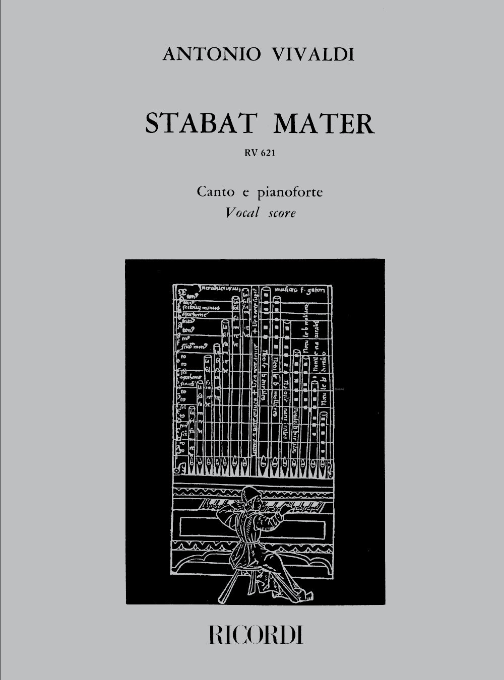 Antonio Vivaldi：Stabat Mater RV 621：ヴォーカルスコア