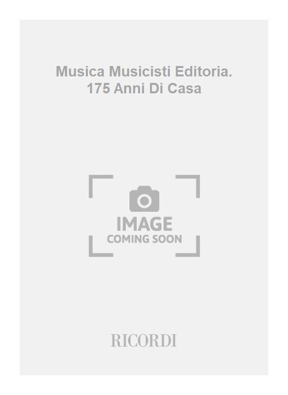 音楽・音楽家・出版 カーサ・リコルディ175年：イタリア語テキスト