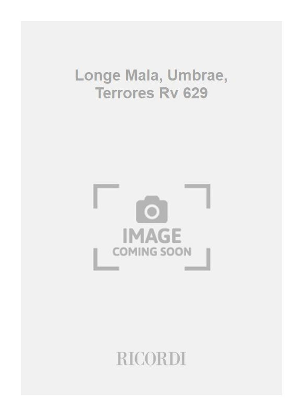 Antonio Vivaldi：Longe Mala, Umbrae, Terrores Rv 629：Mottetto Per S., 2 Vl., Vla E B. - Parti