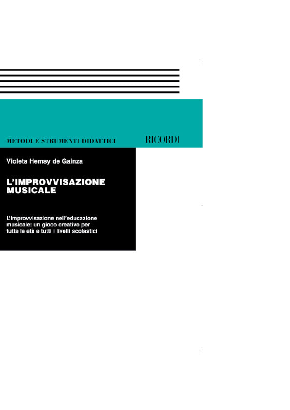 Violeta Gainza：Improvvisazione Musicale