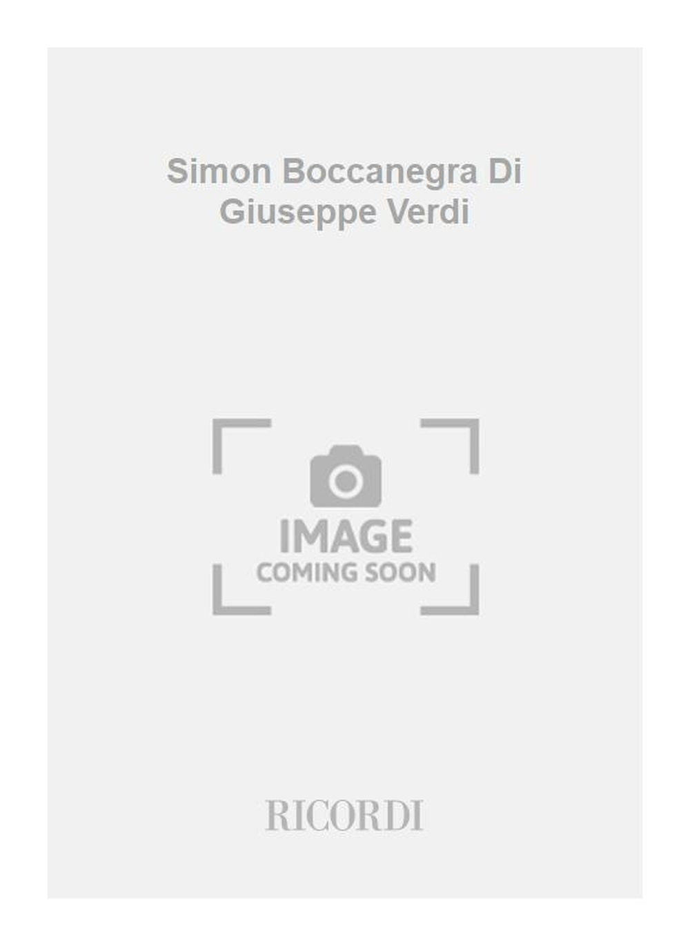 Marcello Conati_Natalia Grilli：Simon Boccanegra Di Giuseppe Verdi