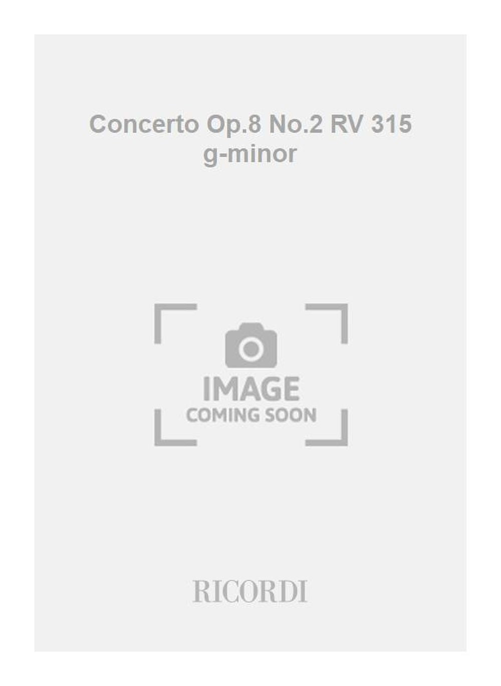 Antonio Vivaldi：Concerto Op.8 No.2 RV 315 g-minor