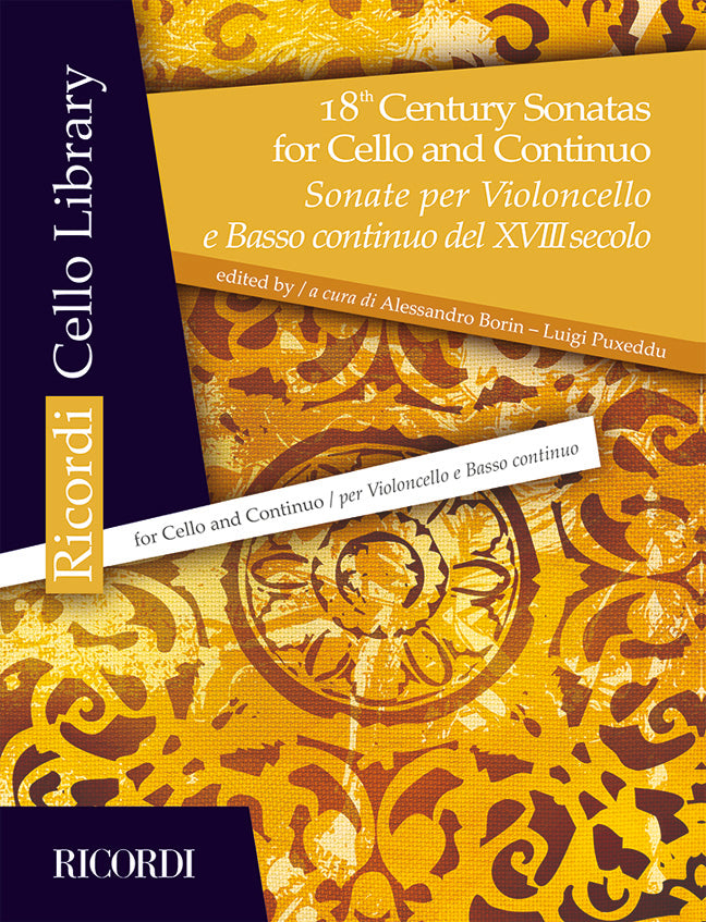 18th Century Sonatas for Cello and Continuo