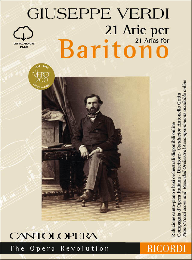 Giuseppe Verdi：Cantolopera: Verdi - 21 Arie per Baritono