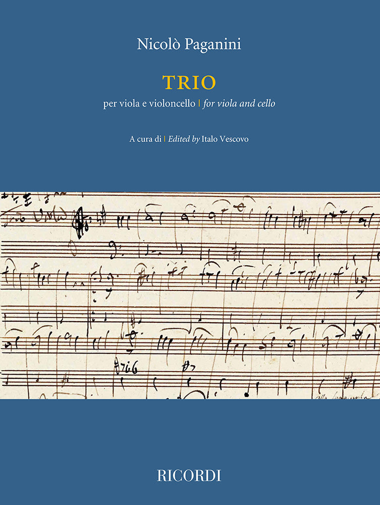 Nicolò Paganini：Trio per viola e violoncello