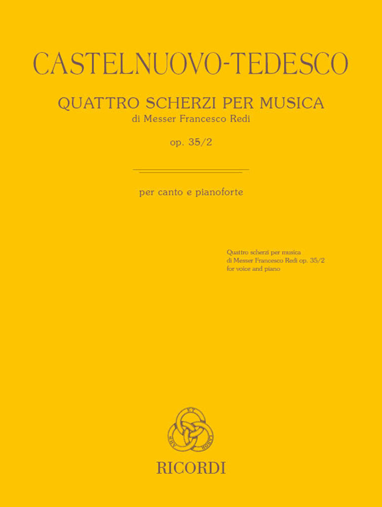 Mario Castelnuovo-Tedesco：Quattro scherzi per musica op. 35/2