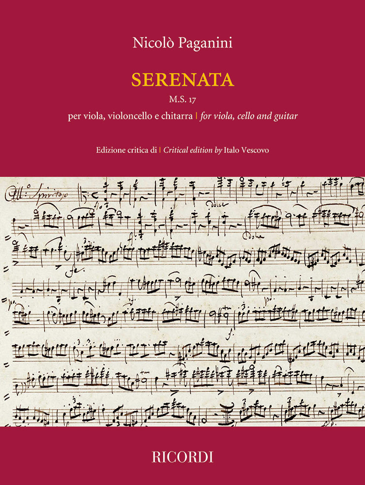 Nicolò Paganini：Serenata M.S. 17