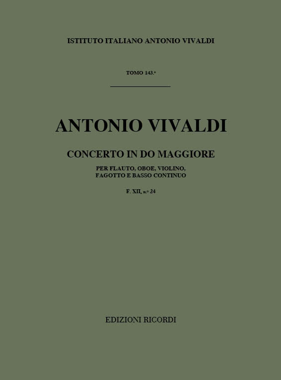 Antonio Vivaldi：Concerto in C Major：第143巻
