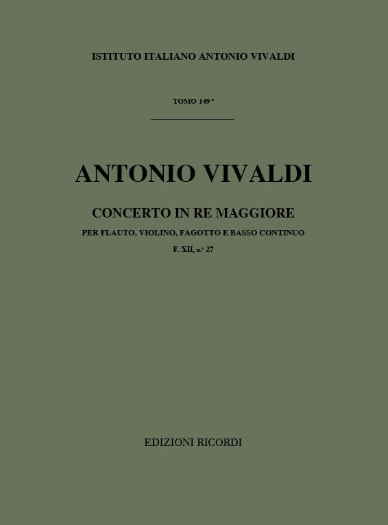 Antonio Vivaldi：Concerto D Major