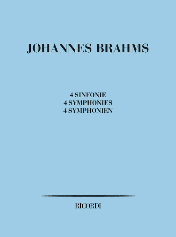 Johannes Brahms：4 Sinfonie