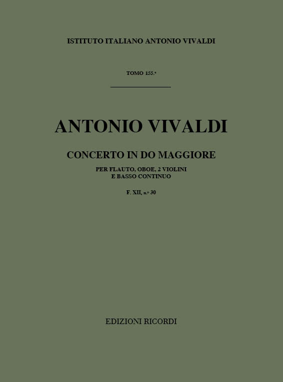 Antonio Vivaldi：Concerto in Do Maggiore (C Major) RV 87