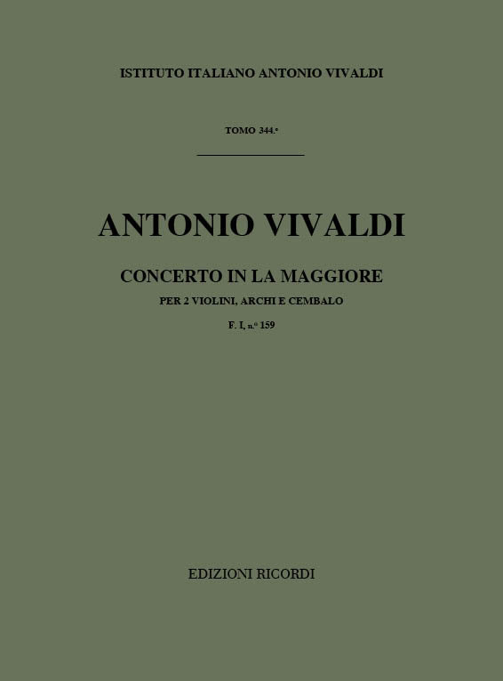 Antonio Vivaldi：Concerto in La Maggiore (A Major)