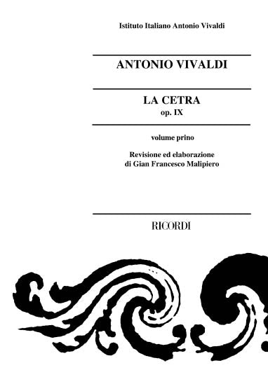 Antonio Vivaldi：La Cetra Vol.1 (Violin Concertos Op.9)
