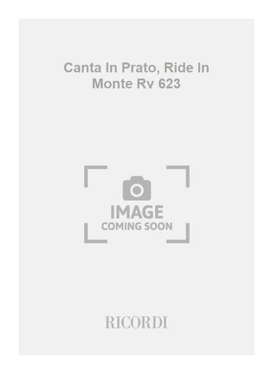Antonio Vivaldi：Canta In Prato, Ride In Monte Rv 623：批判校訂版 ソフトカバー