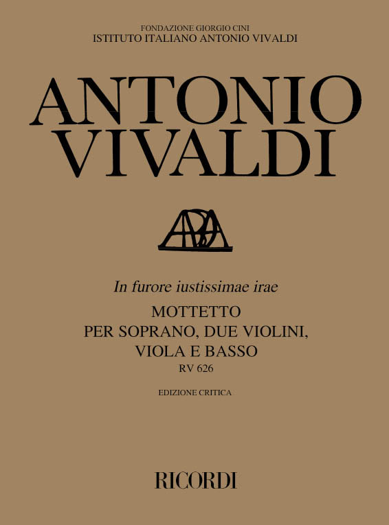 Antonio Vivaldi：In Furore Justissimae Irae Rv 626：P.エヴェレット批判校訂版 ソフトカバー