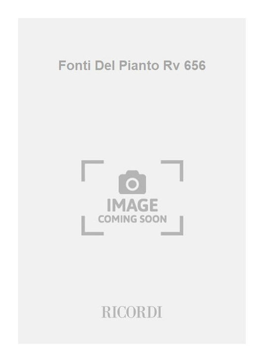 Antonio Vivaldi：Fonti Del Pianto Rv 656
