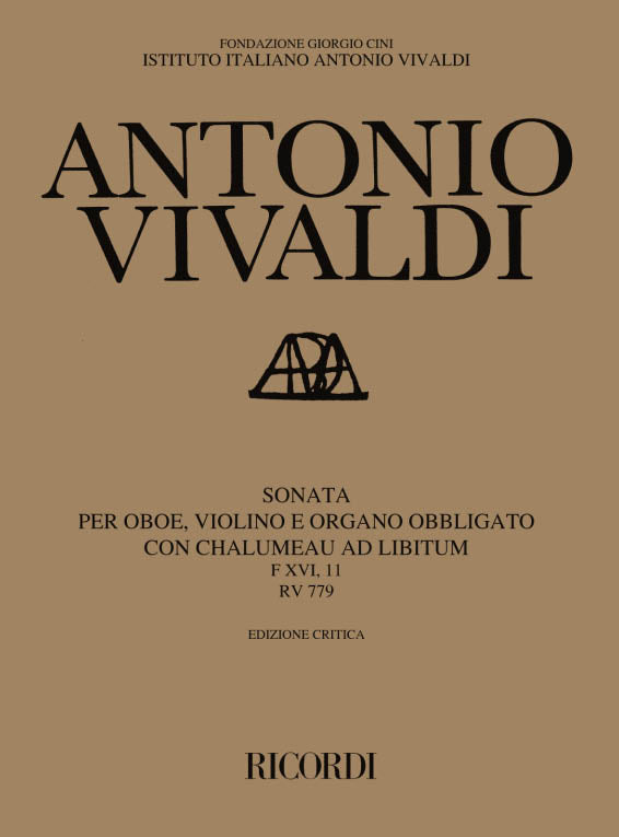 Antonio Vivaldi：Sonata per Oboe, Violino e BC in Do Rv 779