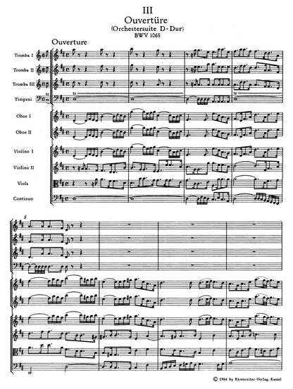 スコア／バッハ：ヨハネ受難曲 BWV 245