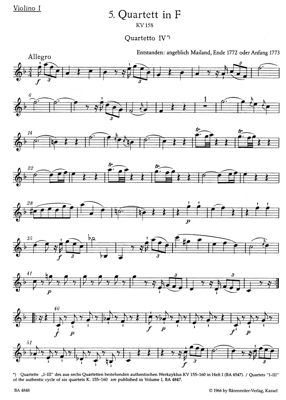 アンサンブル四重奏／モーツァルト：初期弦楽四重奏曲集 第2巻 K.158,159,160