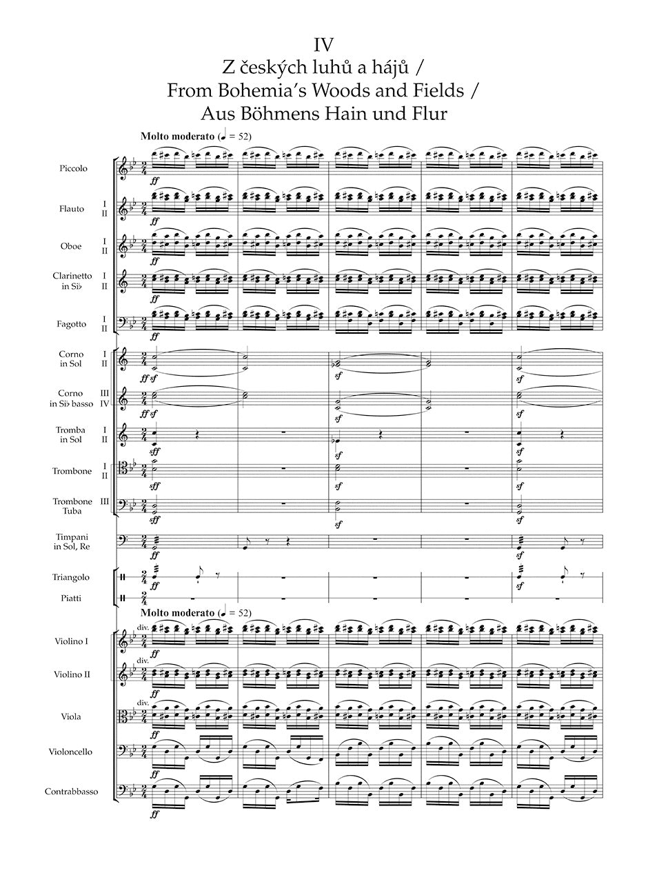 スコア／スメタナ：連作交響詩 「わが祖国」 全曲 – BREMEN MUSIC SHOP