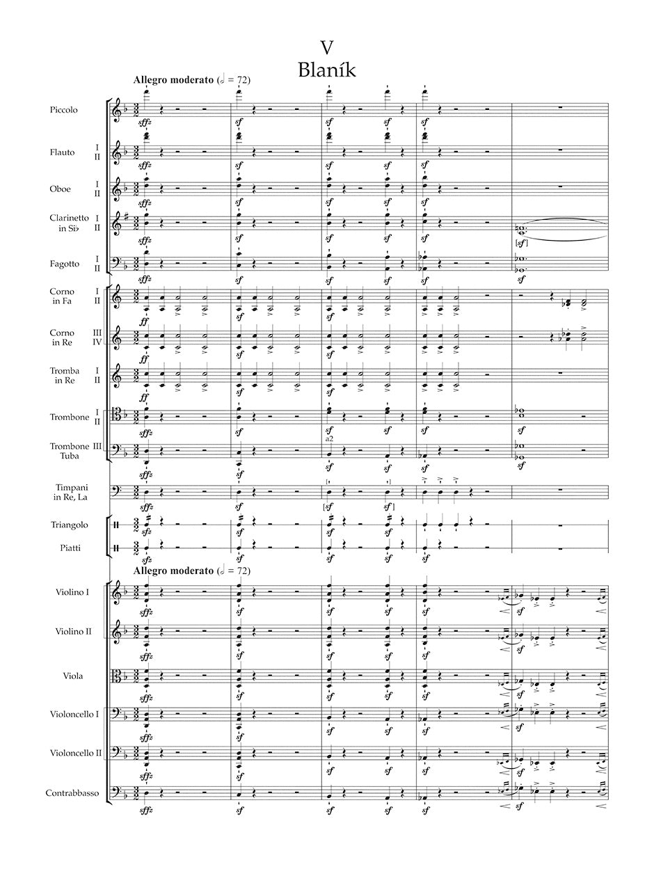 スコア／スメタナ：連作交響詩 「わが祖国」 全曲 – BREMEN MUSIC SHOP